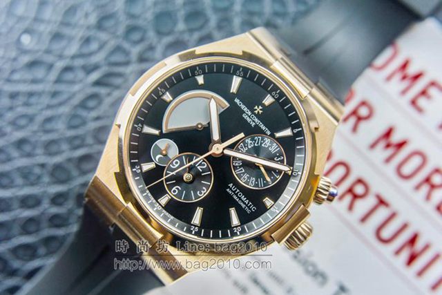 vacheron Constantin手錶 江詩丹頓縱橫四海多功能腕表 江詩丹頓高端機械男表  hds1121